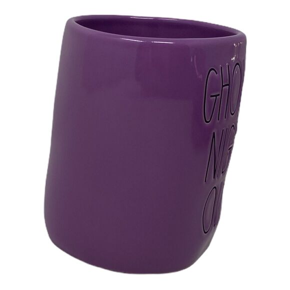 Rae Dunn Mug Purple Halloween “GHOULS' NIGHT OUT Best Friend Witchy Spooky Ghost - Picture 3 of 6